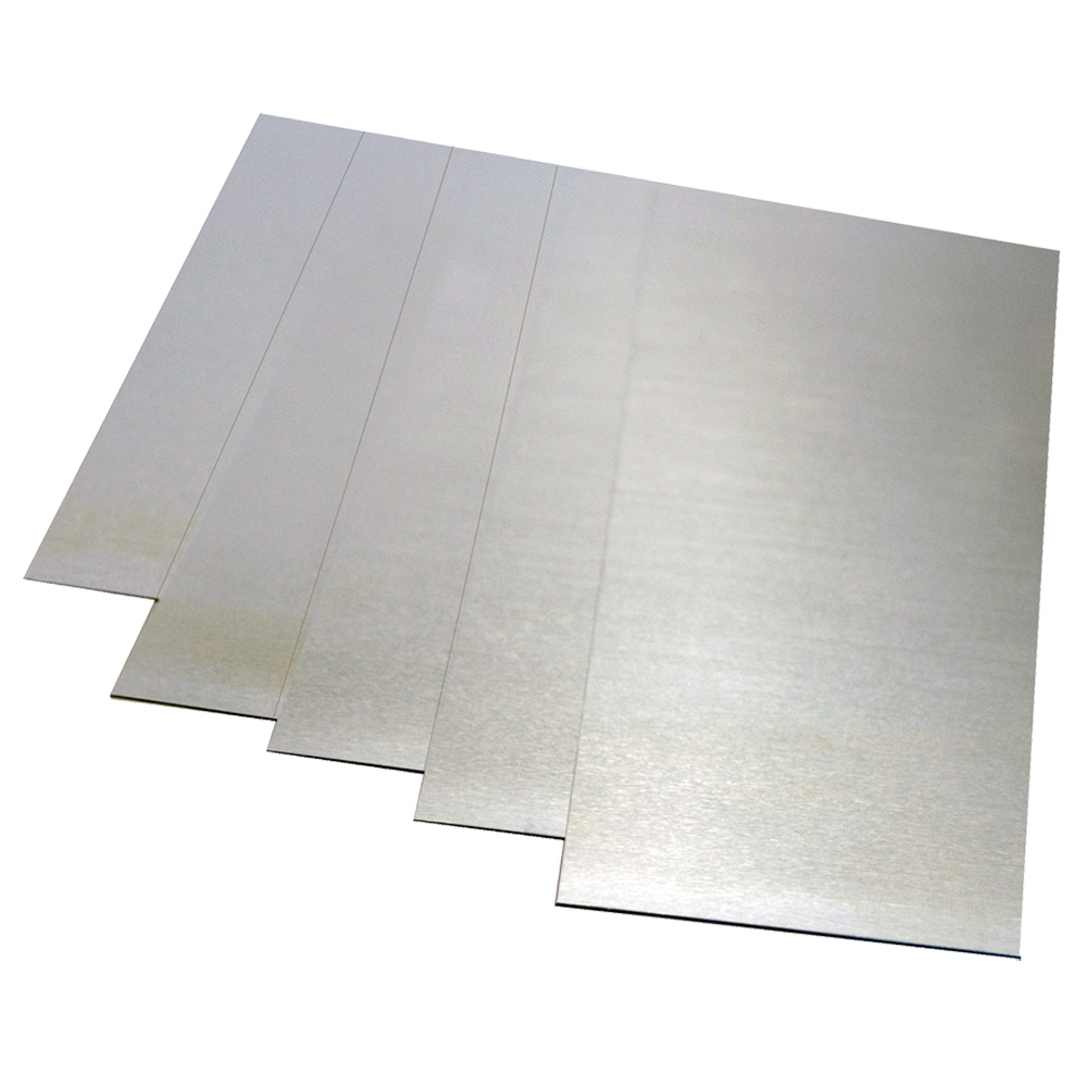 Лист алюминиевый гладкий  0,8x1250x2500 мм 1100(А0) PVC